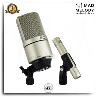 MXL 990/991 Recording Microphone Package (Bộ hai mic thu âm vocal và nhạc cụ phòng thu studio livestream, Brand New)