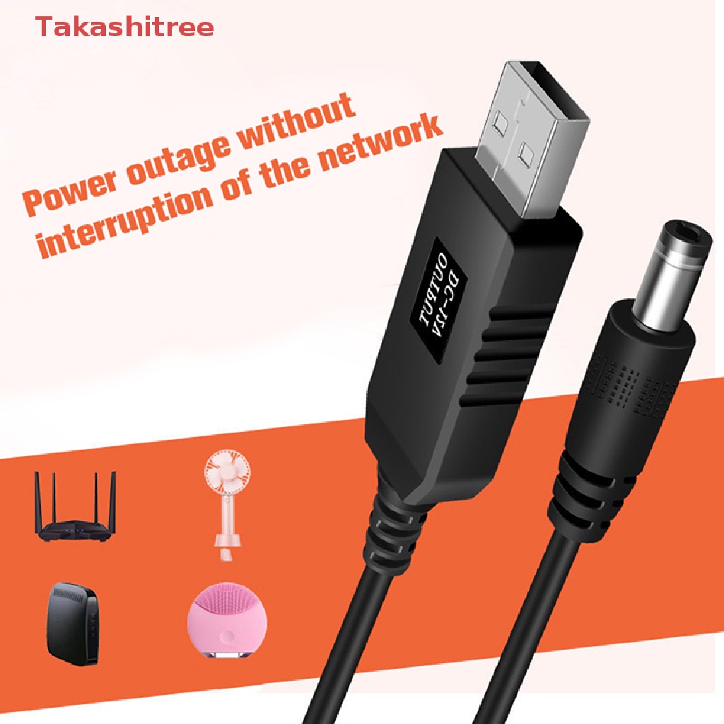 Dây Cáp Kết Nối Wifi Với DC 5V Sang 12V USB