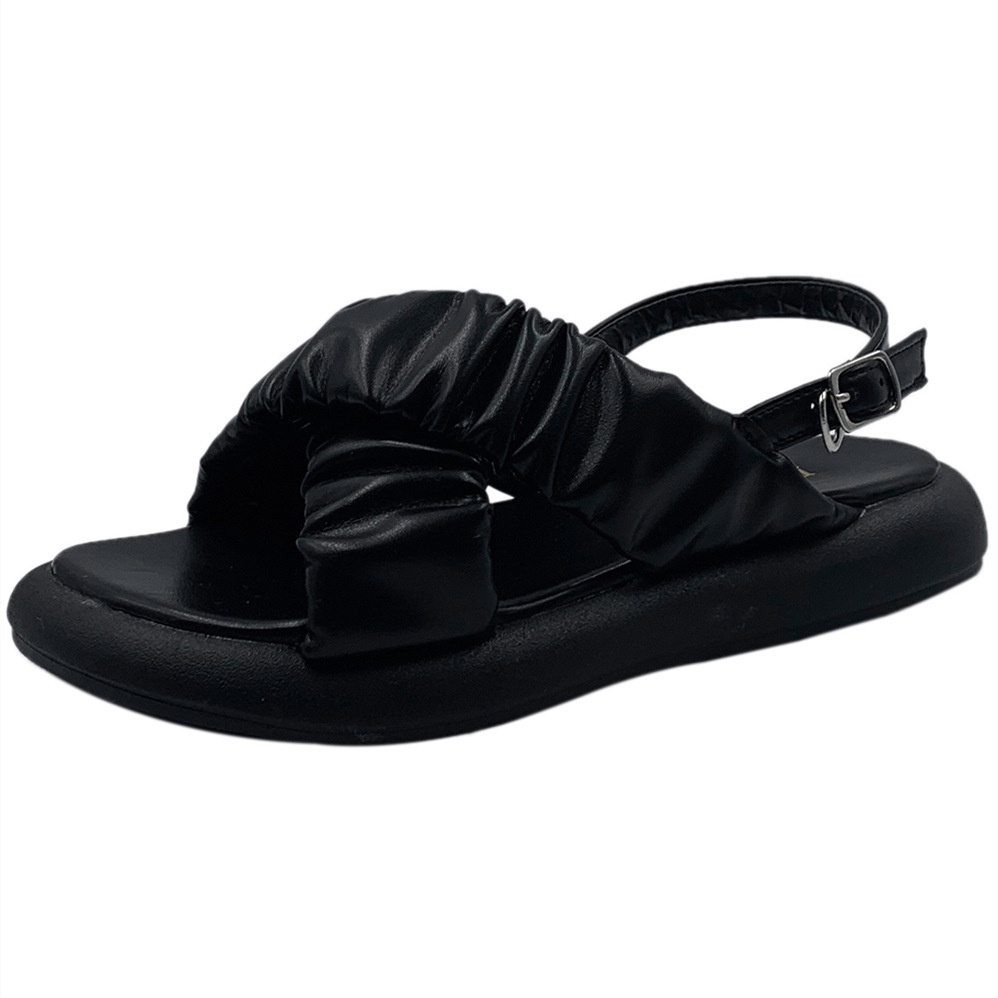 Giày Sandal Phong Cách Hàn Qua Chéo Đi Biển Đi Học Đẹp Xinh giaydepxinh.dangmi SD-0316