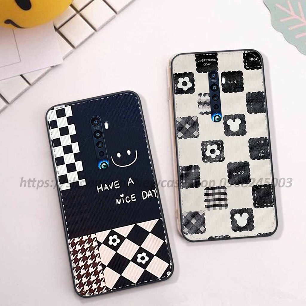 Ốp Oppo Reno / Reno Z / ReNo 2 / ReNo 2F in hình họa tiết thời trang Âu Mỹ