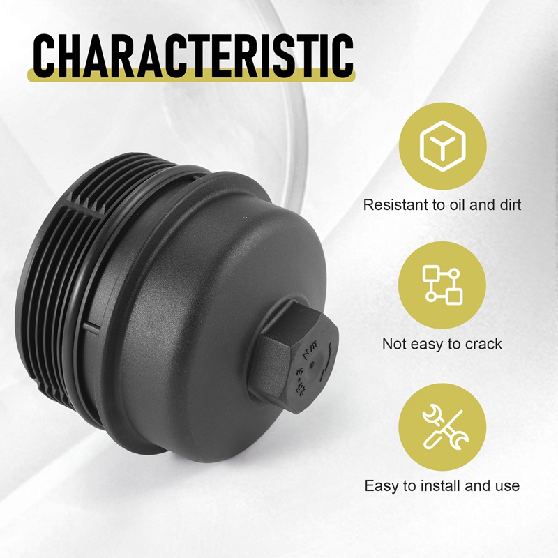 Bộ lọc dầu Nắp đậy nắp đậy BB3Q6737BA Bộ lọc ô tô Nắp đậy bộ lọc ô tô cho MAZDA BT-50 FORD RANGER