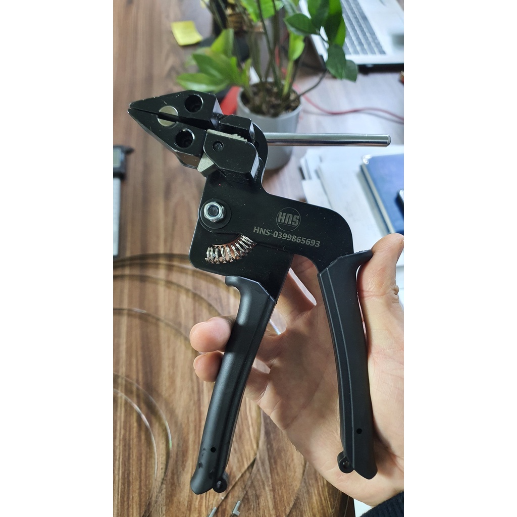 Kìm siết láp, kìm siết dây rút inox, dây đai inox, đai thép