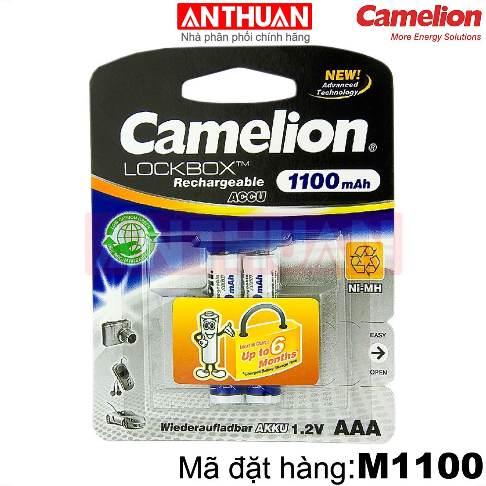Pin sạc Camelion, pin sạc AA 2700mAh,2500,2300,pin sạc AAA 1100mAh,900,pin sạc 9V 200mAh,1.2V/9V,Pin chính hãng Camelion