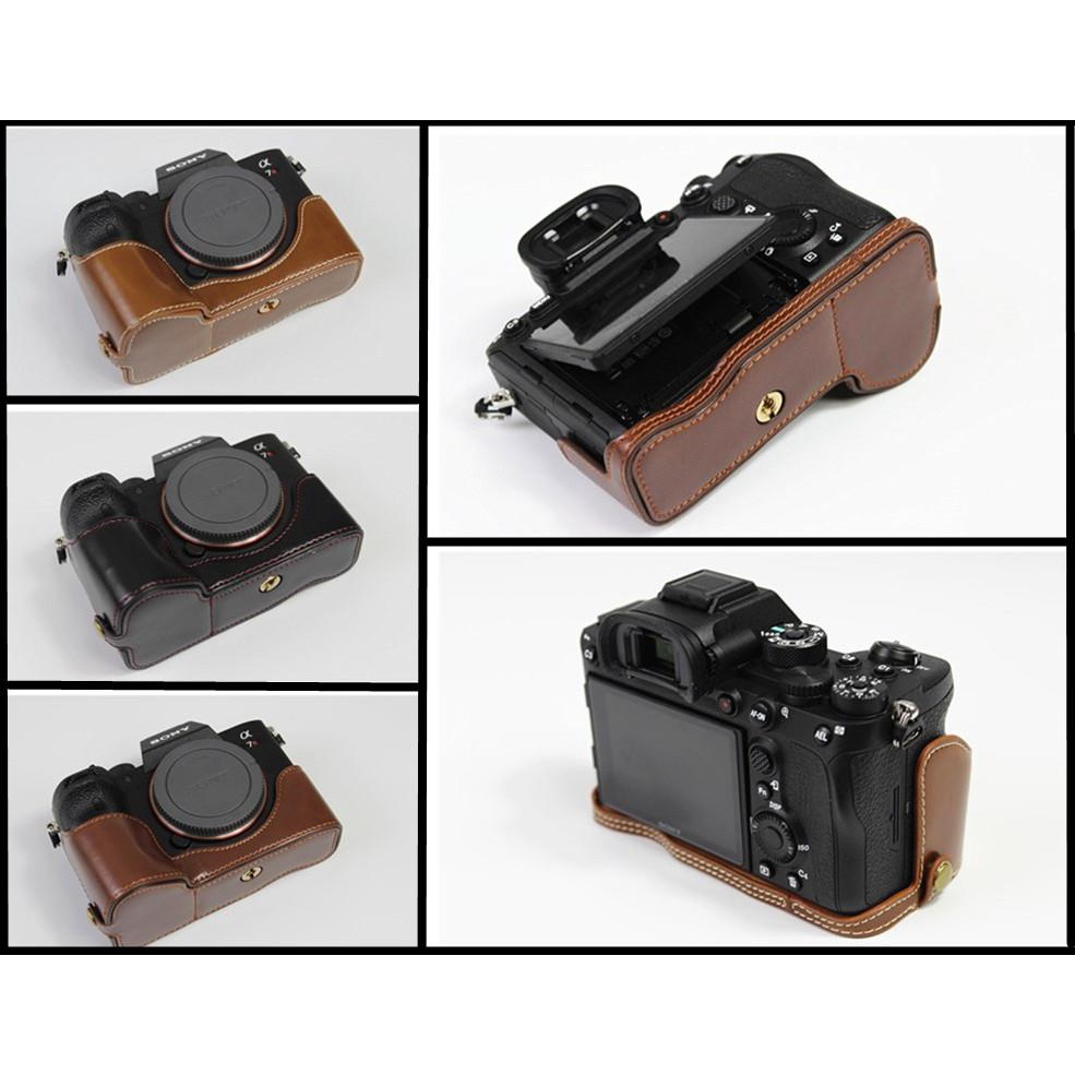 Bao Da Điện Thoại Bảo Vệ Máy Ảnh Sony A7M4 A7R4 A7M3 A7R3 A7M2 A6400 A6500 A6100 A6300 A6000 A5100 A7C