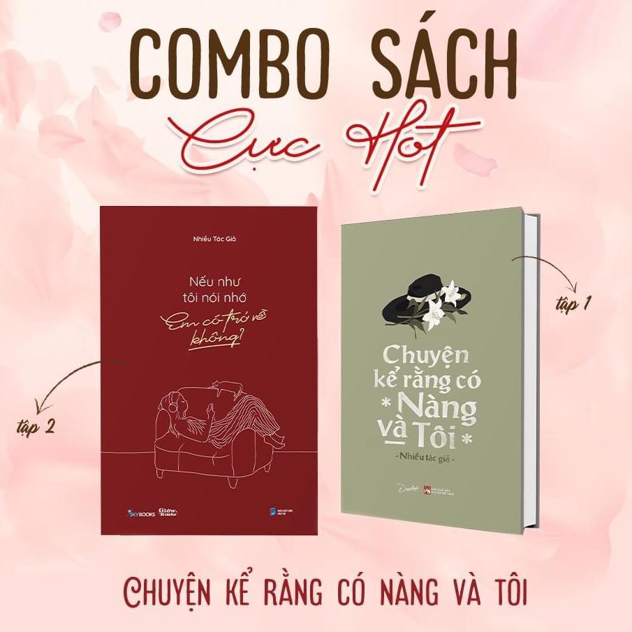 Sách - COMBO (Thơ) Chuyện Kể Rằng Có Nàng Và Tôi + Nếu như tôi nói nhớ, em có trở về không?