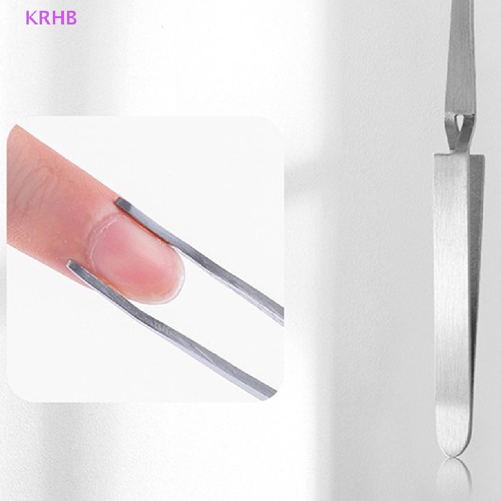 1 Nhíp Định Hình Làm Móng Bằng Thép Không Gỉ Mới