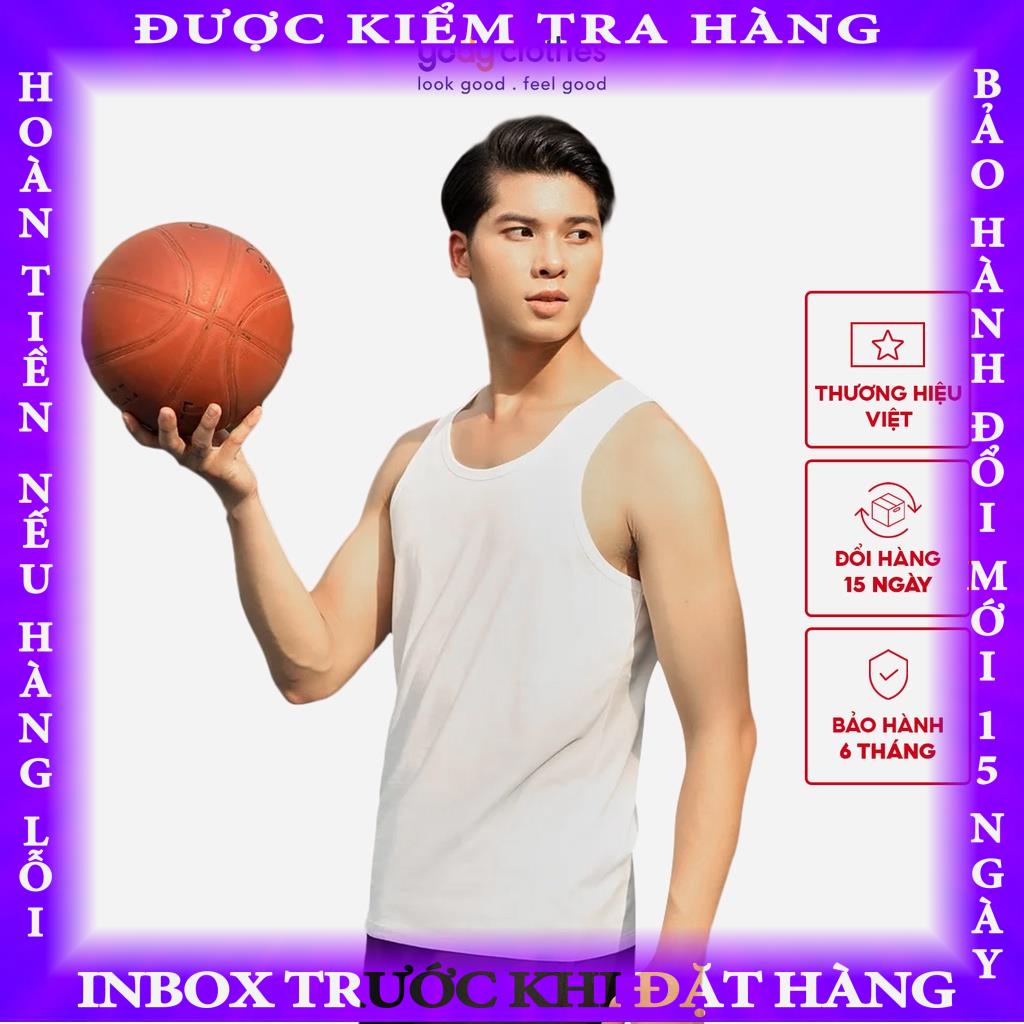 Áo thun ba lỗ nam YODY co giãn thấm hút mồ hôi phù hợp thể thao BLM5007 trantu