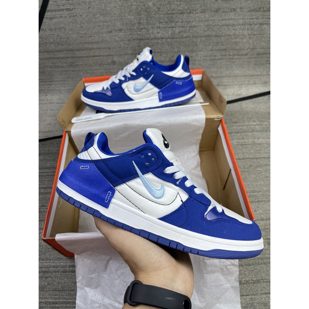 Giày Nike SB xanh blue trắng cao cấp full box