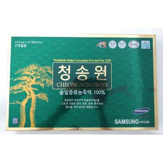 💥 ⚡ SẢN PHẨM CHÍNH HÃNG 💥 ⚡ Tinh dầu thông đỏ hàn quốc Cheongsongwon chính hãng, hộp xanh 180 viên