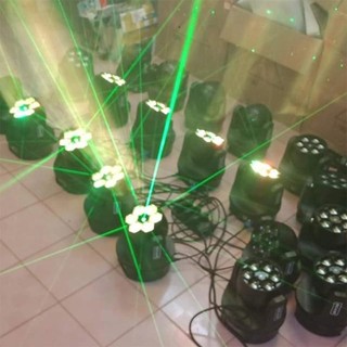 Đèn moving 6 mắt laser