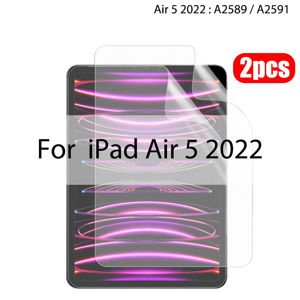Set 2 Kính Cường Lực Bảo Vệ Màn Hình Cho Ipad Pro 11 10 9 10th 9th Ipad Air 5 4 3 1 2 Mini 6 10.2 9.7