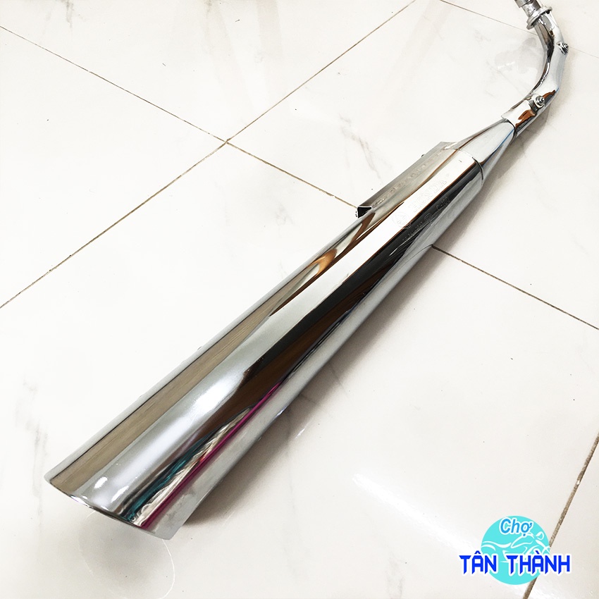 Pô 2543 NF100 Goshi Sài Gòn móc căng dành cho wave dream, pô xe dành cho honda có khắc honda NF100 Goshi như zin No 102