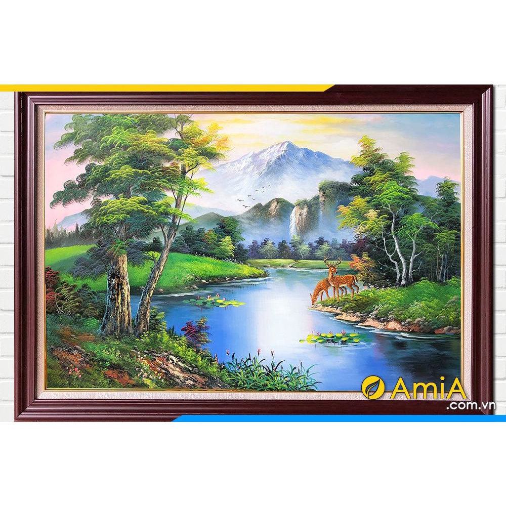 Tranh sơn dầu vẽ tay kt 50cmx70cm