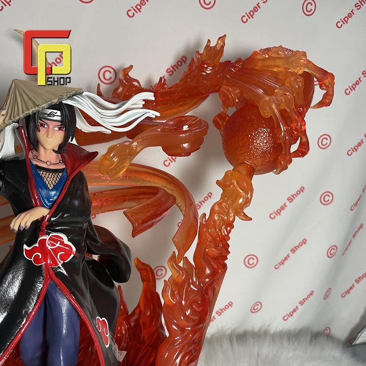 Mô hình Itachi Akatsuki - Figure Itachi Naruto - Có led
