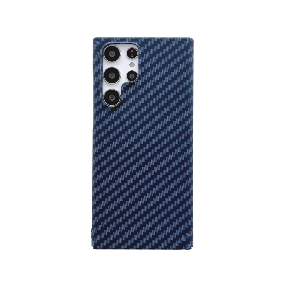 Ultra Ốp Điện Thoại PC Sợi Carbon Hai Mặt Siêu Mỏng Cho Samsung Galaxy S22 Plus S22Ultra S23 S23Plus S23Ultra