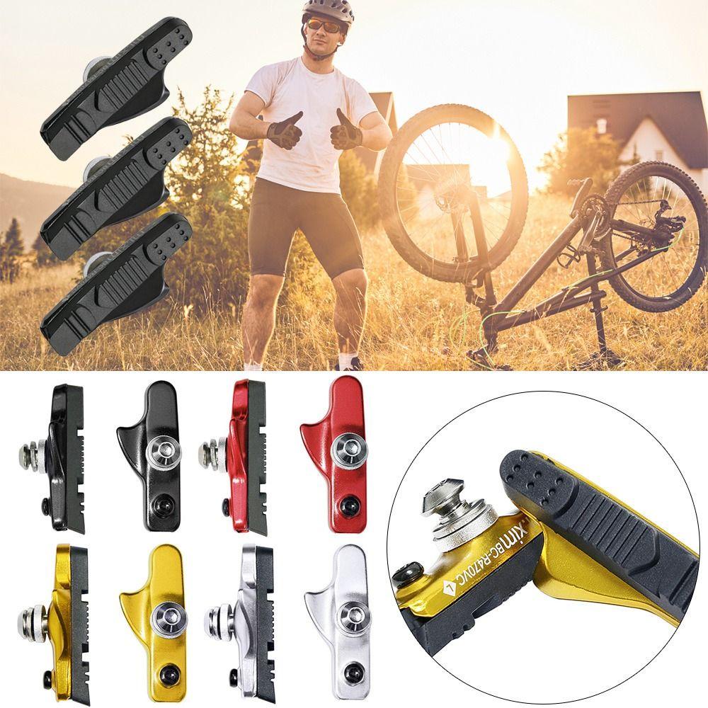 MUVAKO Má Phanh Xe Đạp Chống Mài Mòn  Gồm 6 Màu Tùy Chọn