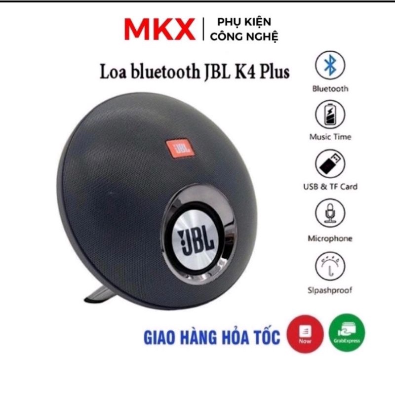 Loa bluetooth K4+ , loa nghe nhạc bluetooth xách tay , giá rẻ,chống nước , công nghệ blutooth 5.0 MEKAXO