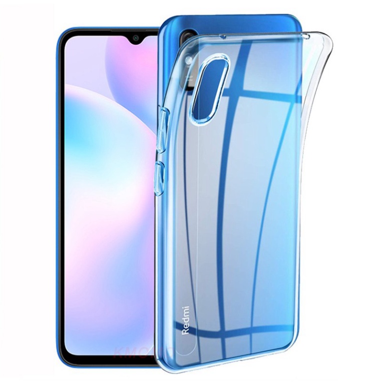 Ốp lưng Xiaomi Redmi dẻo trong suốt 10 9 9A 9c 9T Note 10 10s 9S 9 8 7 Pro 8A 7A