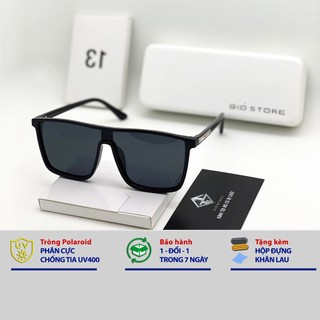 Kính mát kính thời trang nam nữ Gió Store GC 270P, mắt kính Polaroid chống nắng UV400