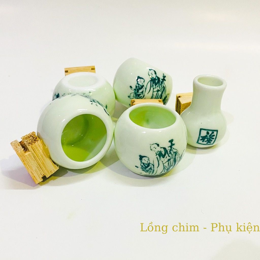 Cóng chim Khuyên Cóng sứ chim Khuyên  rẻ đẹp