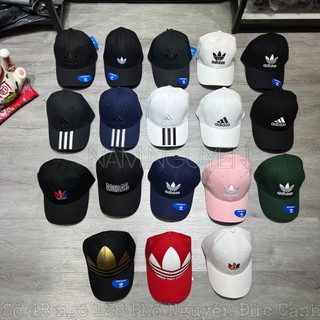 [ FULL BOX ~ 30 Mẫu / Đủ Màu ] Tổng hợp Mũ / Nón / Bucket Classic Adidas TREFOIL BASEBALL CAP | HÀNG XUẤT THÁI XỊN 100%