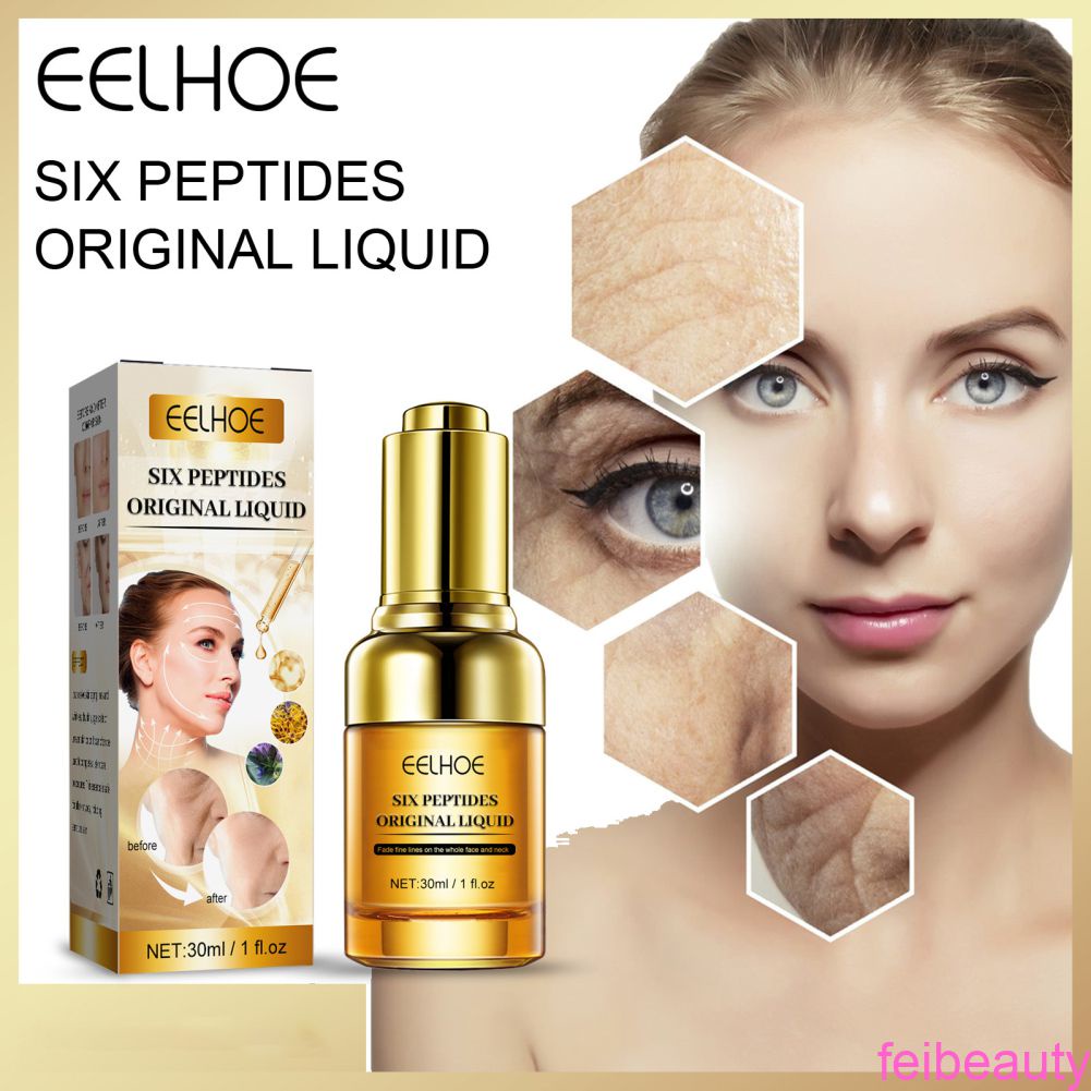 Eelhoe Huyết Thanh Hexapeptide Huyết Thanh Loại Bỏ Nếp Nhăn Sáu Peptide Trẻ Hóa Da Tinh Chất Làm Săn Chắc Chống Lão Hóa Dưỡng Ẩm Mặt Bổ Sung 30Ml [Thanh Toán Khi Nhận Hàng]