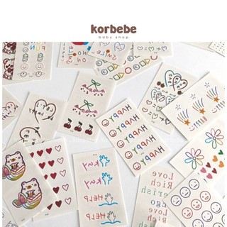 Sticker hình xâm trang trí cho bé