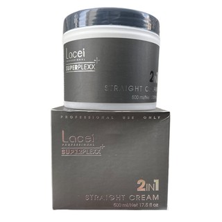 Duỗi phủ mịn phục hồi 2 trong 1 Lacei Superplexx+ Straight Cream (Không cần kem dập) 500ml