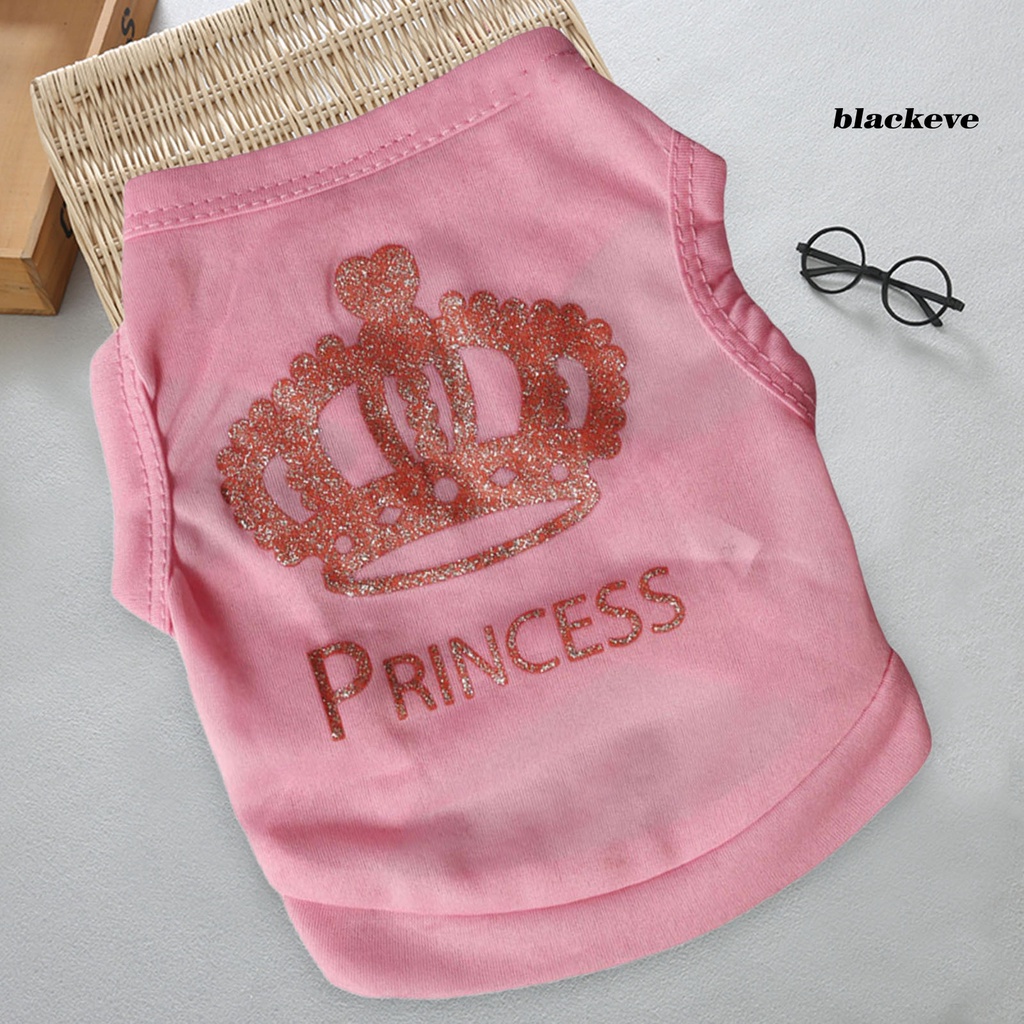 Áo Thun Polyester Thoáng Khí In Họa Tiết blackeve Thời Trang Xuân Hè Cho Cún Cưng