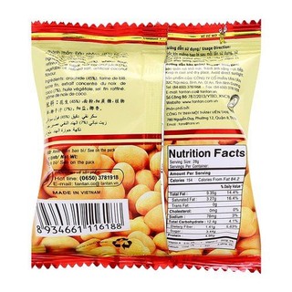 Đậu Phộng Nước Cốt Dừa Tân Tân (Dây 10 gói x 16g)
