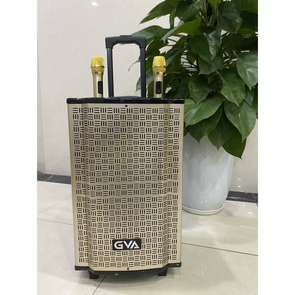 Loa Kéo Di Động Karaoke GAV K339(Bass 30, 2 Micro)