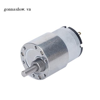 Động cơ vi mạch 6v / 12v / 24v 7rpm ~ 960rpm jgb37-520