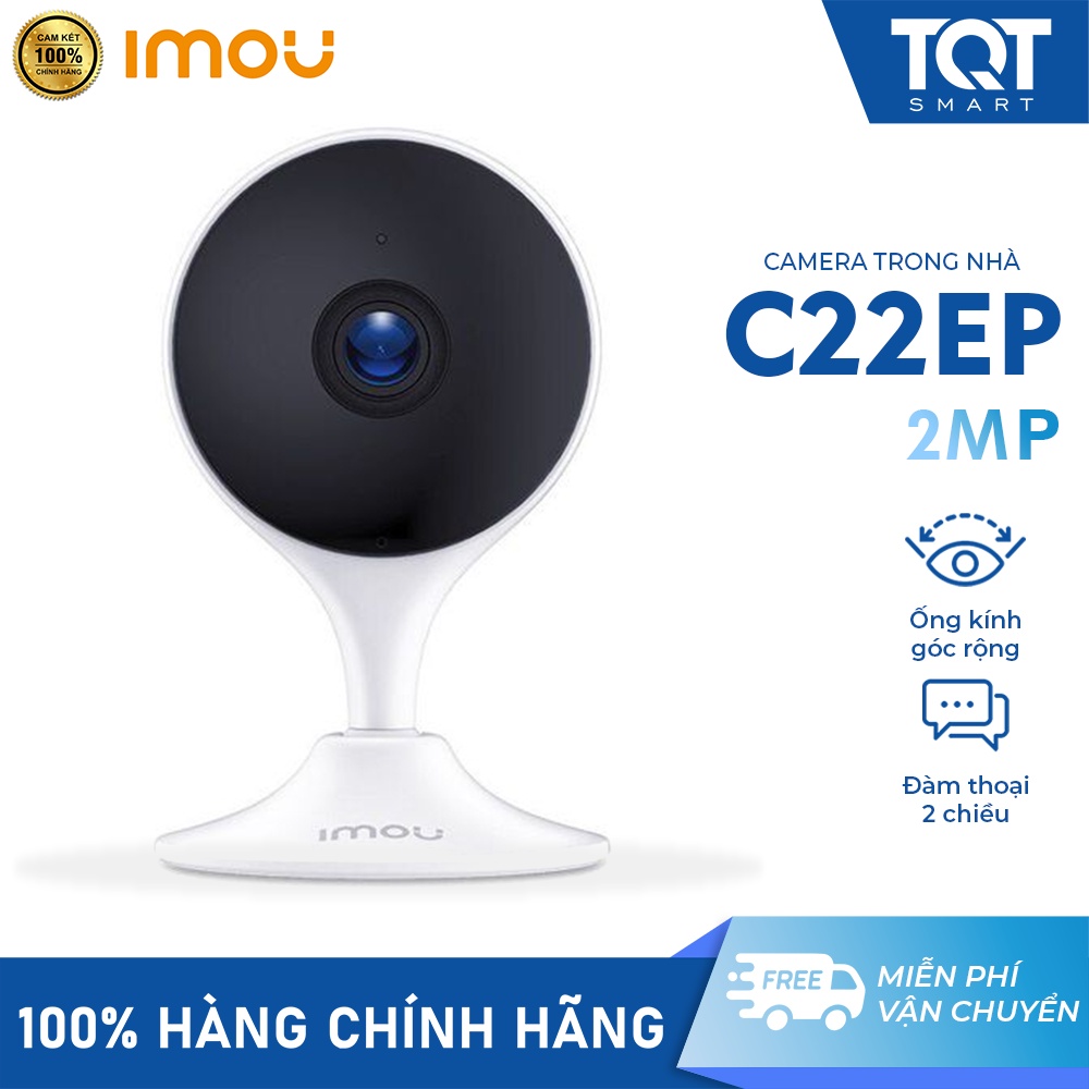 Camera IP/Wifi Imou C22EP - Phát Hiện Con Người , Tầm Nhìn Ban Đêm , Báo Động Âm Thanh Bất Thường - TQT SMART