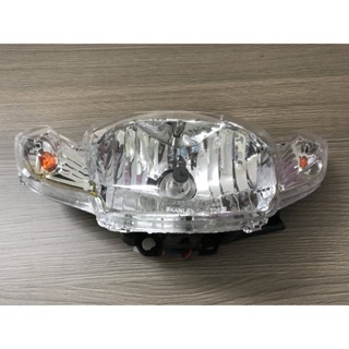 Đèn Pha Sirius bộ xăng cơ 110 - kèm đuôi bóng đèn đầy đủ ( loại tốt không ố vàng-hàng )