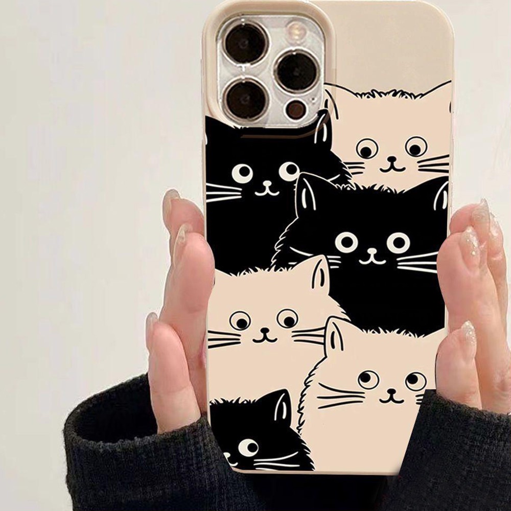 Ốp Điện Thoại TPU Mềm Chống Bụi Bẩn Chống Rơi Họa Tiết Graffiti Cho IPhone 11 12 13 14 Pro Max 14 Plus