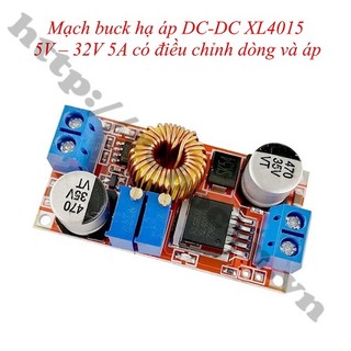 Module mạch buck hạ áp dc – dc xl4015 5v – 32v 5a có điều chỉnh dòng và áp