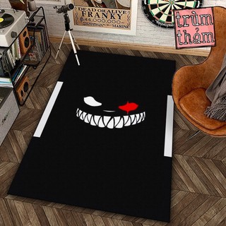 Thảm Trang Trí Gấu Monokuma Danganronpa Anime Manga Decor Góc Học Tập Làm Việc Phòng Ngủ Phòng Khách Văn Phòng