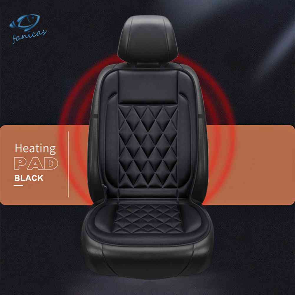 Đệm Sưởi Ấm Ghế Ngồi Xe Hơi 12V Chống Trượt Mới