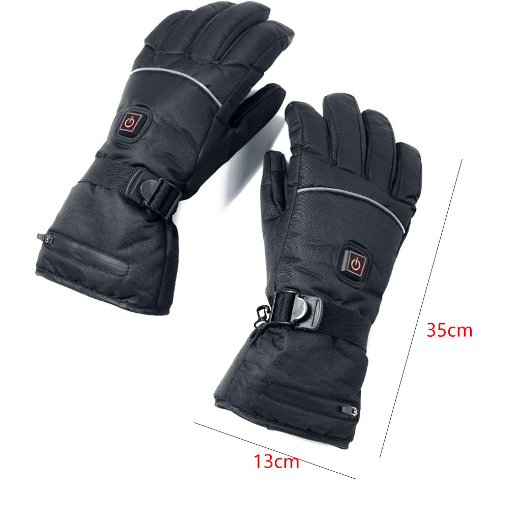 1 Đôi Găng Tay Giữ Ấm Chạy Pin 3 Chế Độ Cho Nam Nữ