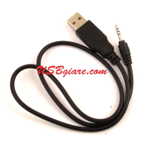 CÁP SẠC TAI NGHE BLUETOOTH JBL SYNCHROS JACK 2.5MM TO USB