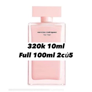 Nước hoa nữ nar hồng chiết 10ml