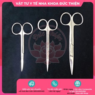 KÉO thẳng Kéo cong các kích thước - Kéo cắt chỉ nha khoa y tế - Dụng cụ nha khoa chính hãng