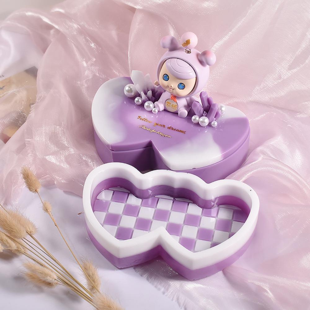 LET Khuôn Silicone Làm Đồ Thủ Công Hình Trái Tim