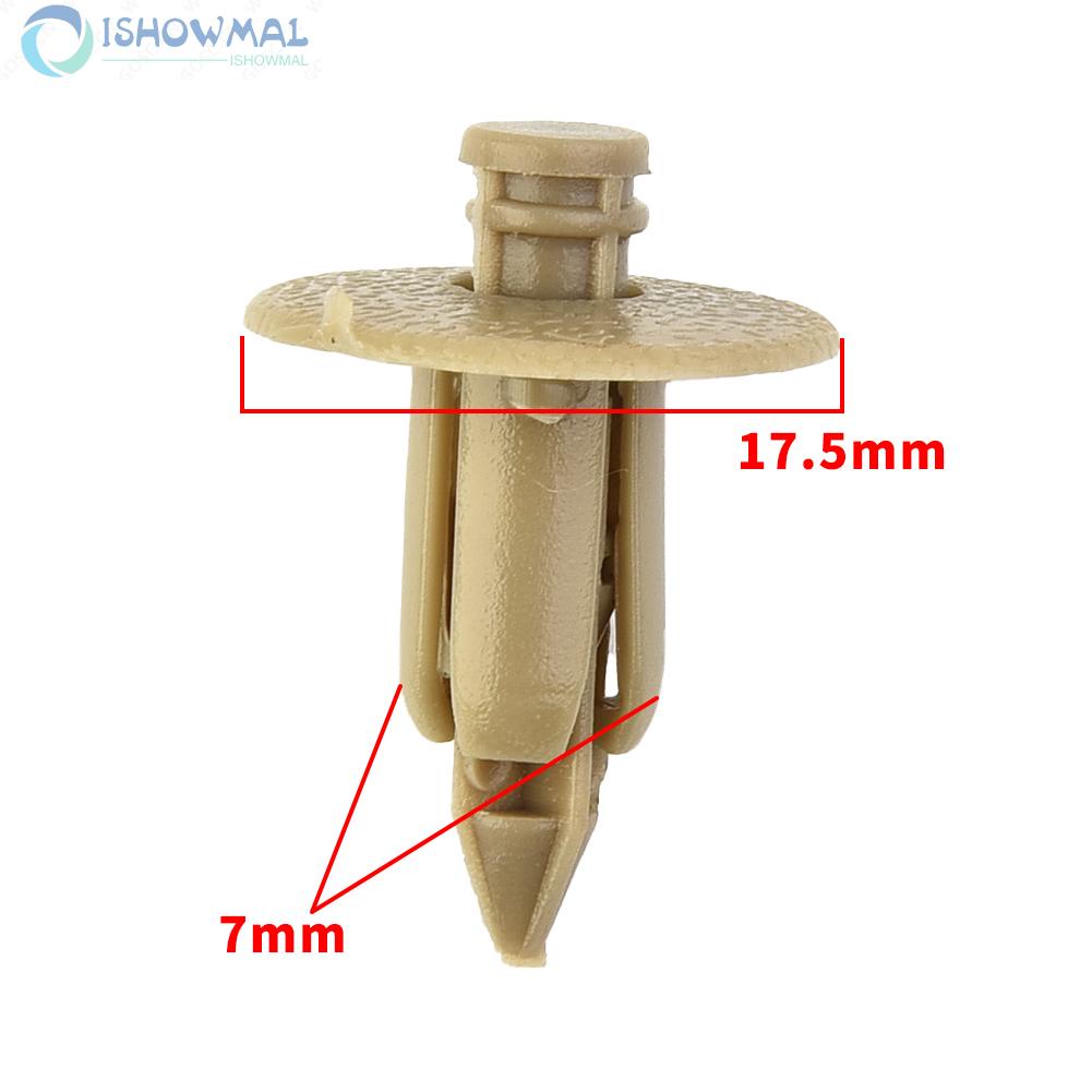 Phụ Kiện Trang Trí Xe Hơi Chất Lượng Cao​ Đai Ốc Bằng Nhựa 7mm Chuyên Dụng Cho Xe Hơi