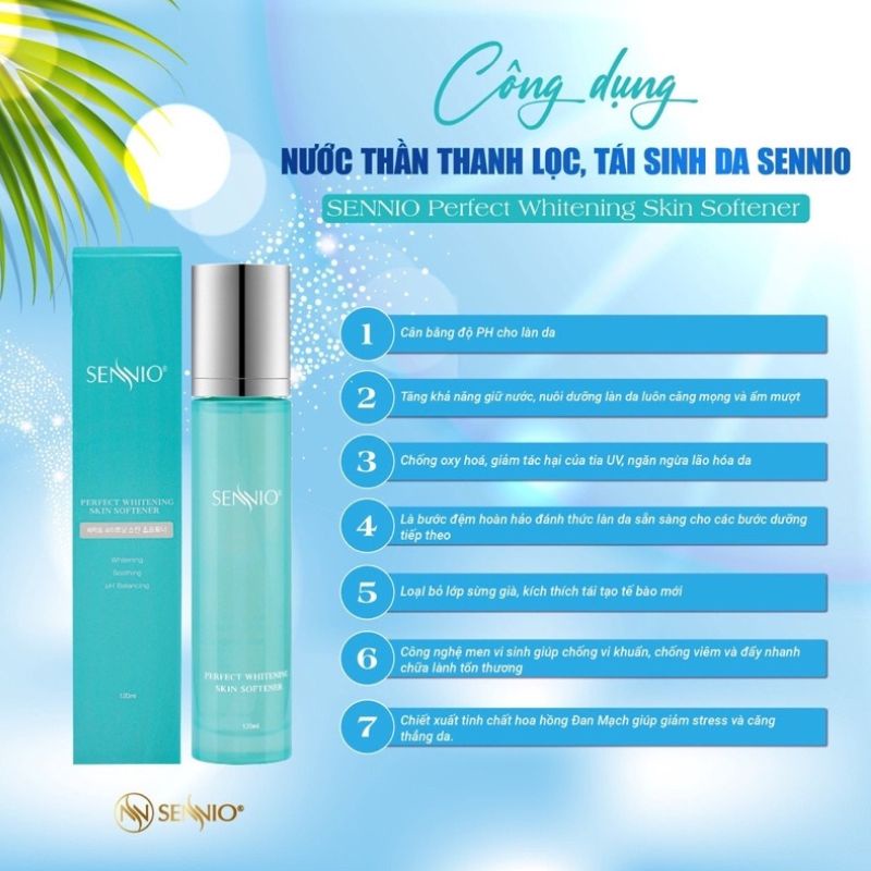 Nước Hoa Hồng Cấp Ẩm Se Khít Lỗ Chân Lông Dành Cho Da Dầu Mụn Perfect Whitening Skin Softner  150ml BDL150