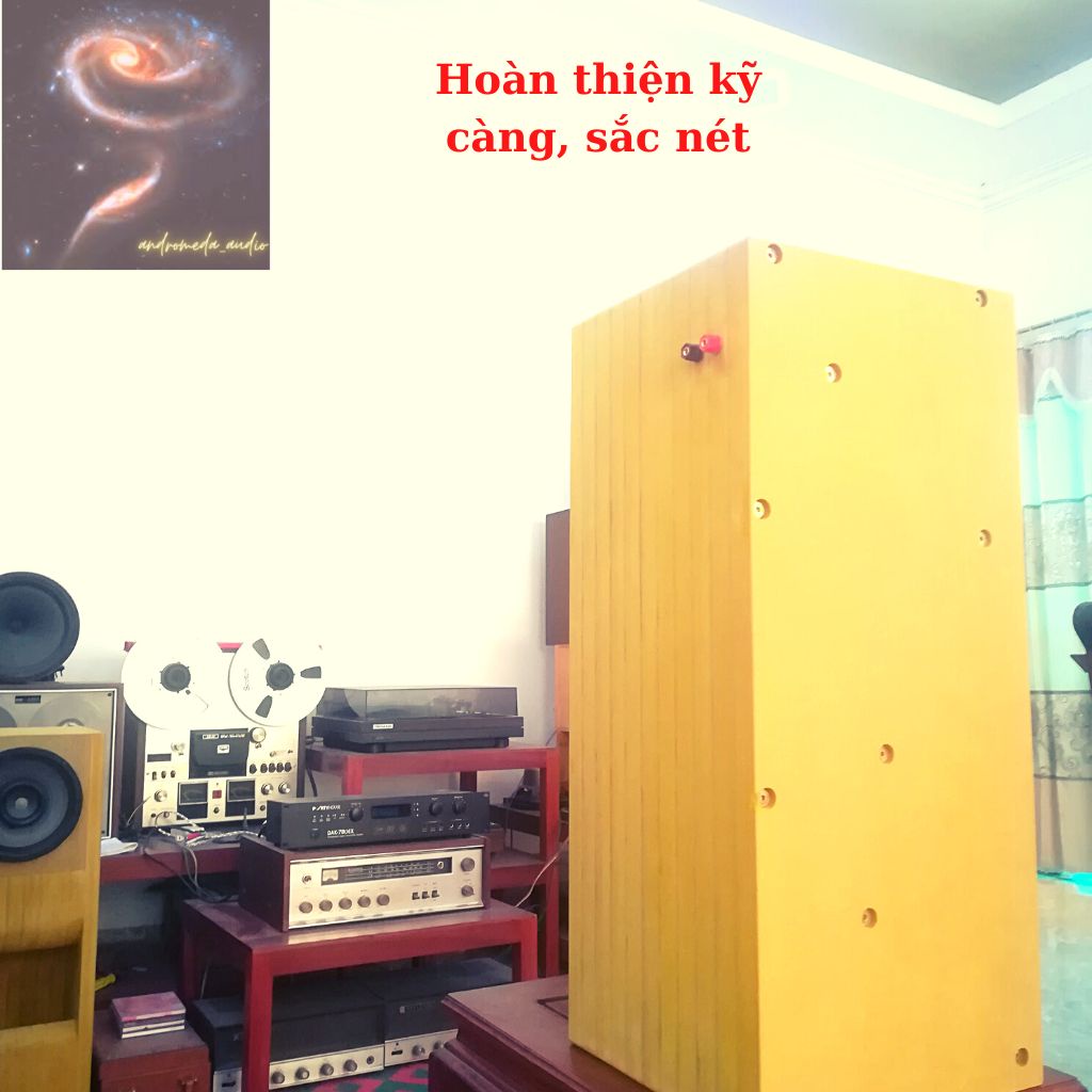 Thùng loa DIY ma trận toàn dải 8inch
