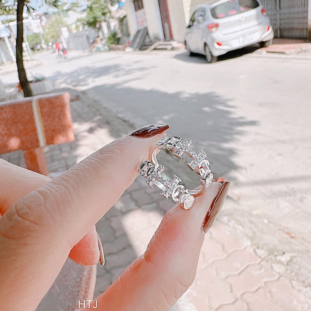 Nhẫn chữ H , mẫu mới về ,.