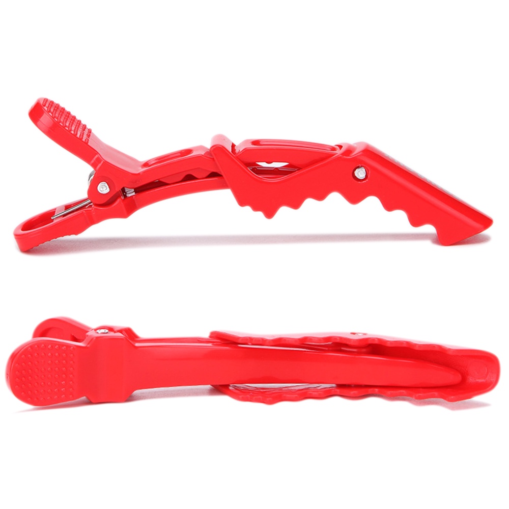 Set 6 Kẹp Tóc Mỏ Vịt Bằng Nhựa Nhiều Màu Sắc