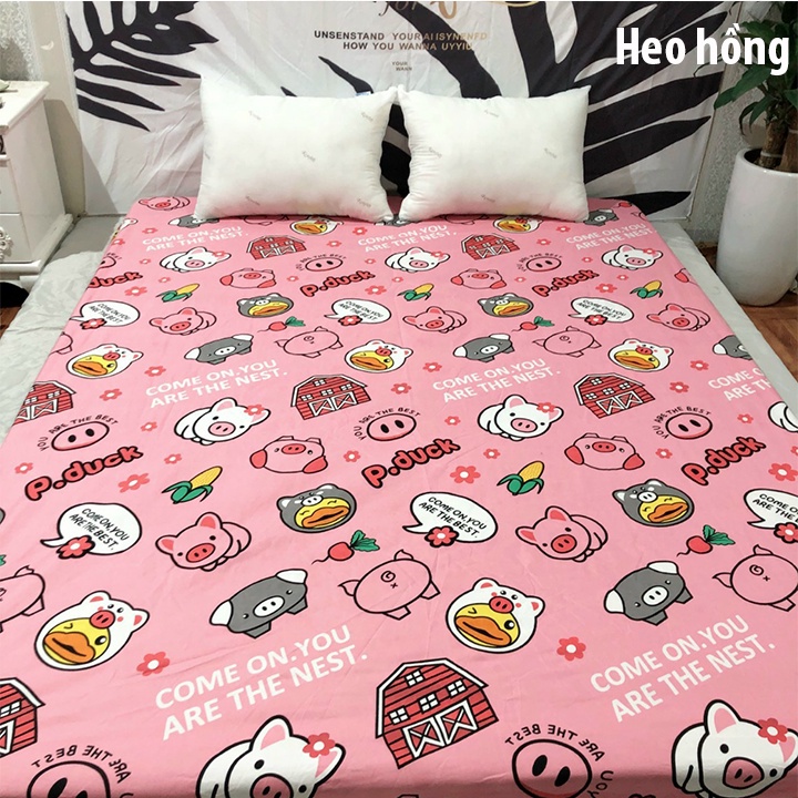(Bán Chạy Nhất) ️ Lẻ ga bọc đệm m2/m6/m8/2m2, drap bo chun bao nệm đẹp cotton poly - Mẫu Bầu trời sao, nhiều mẫu đẹp