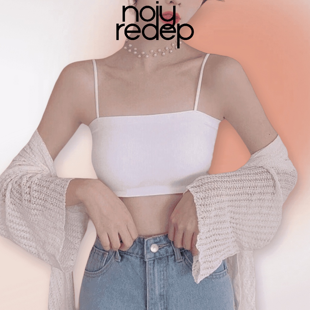 Áo Bra Quây ĐÚC TRƠN Cho Bạn Gái Mặc Với Sơ Mi, Tập Gym noiyredep A8881